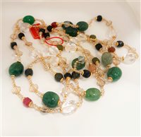Collana Rudelli Zambetti Gioielli Donna Morgana gioielli in argento in Pietre dure Quarzo CM4 - CM4